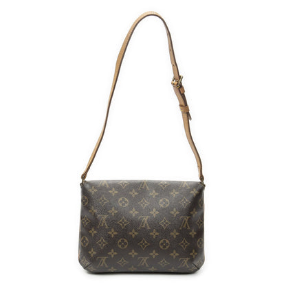 Louis Vuitton Musette Tango Brown Monogram Canvas Messenger Bag — view 5