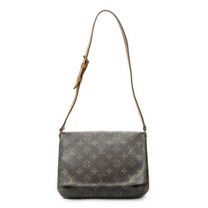 Louis Vuitton Musette Tango Brown Monogram Canvas Messenger Bag