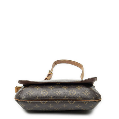 Louis Vuitton Musette Tango Brown Monogram Canvas Messenger Bag — view 6