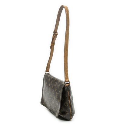 Louis Vuitton Musette Tango Brown Monogram Canvas Messenger Bag — view 2