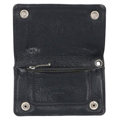 Chrome Hearts Cross Button Leather Wallet — view 3