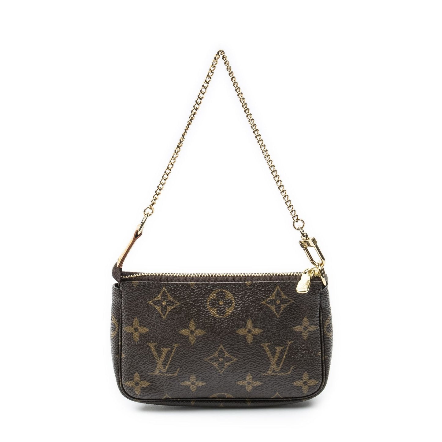 Louis Vuitton Mini Pochette Brown Monogram Canvas