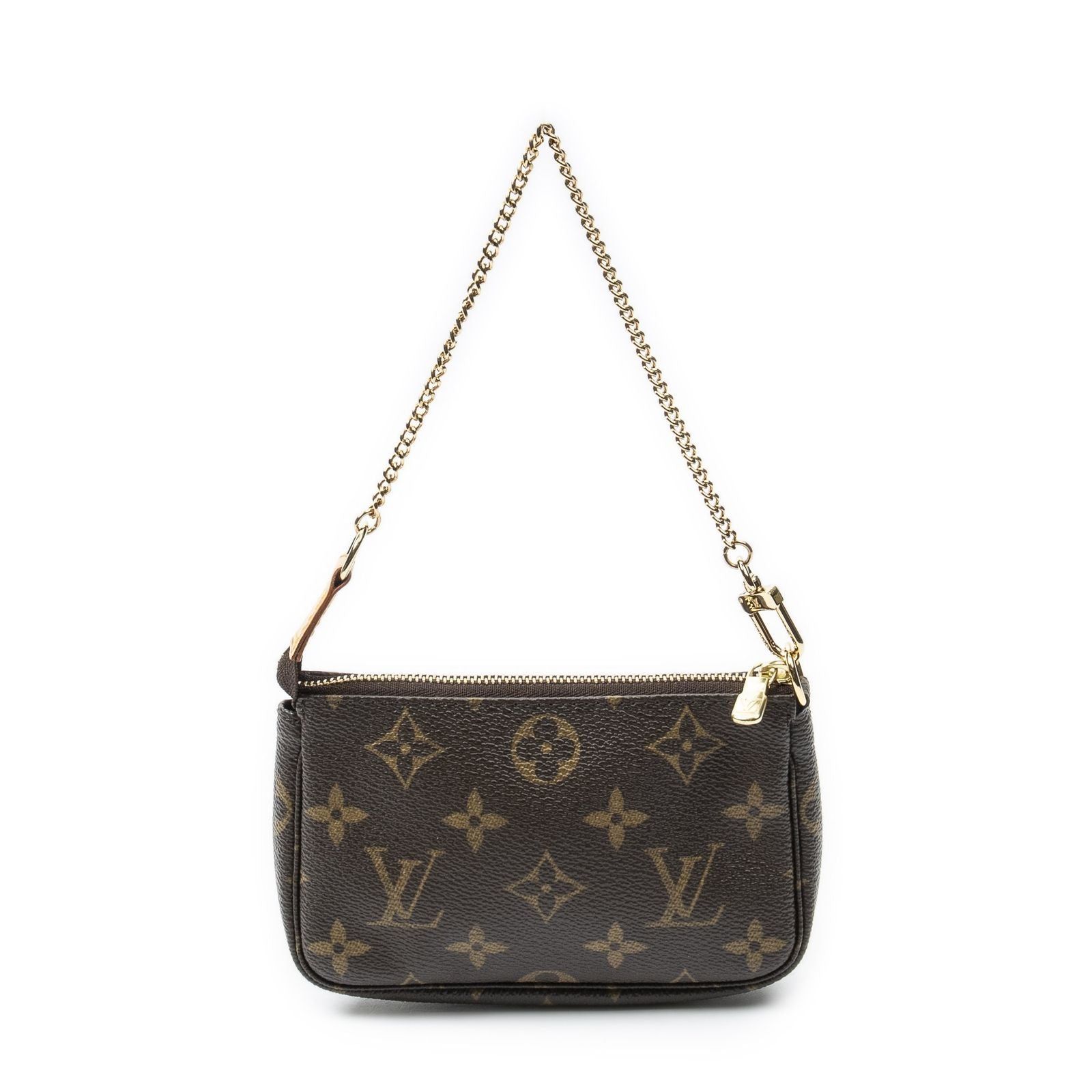 Louis Vuitton Mini Pochette Brown Monogram Canvas