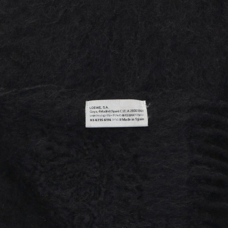 Loewe Logo Beaded Embroidery Scarf — view 2