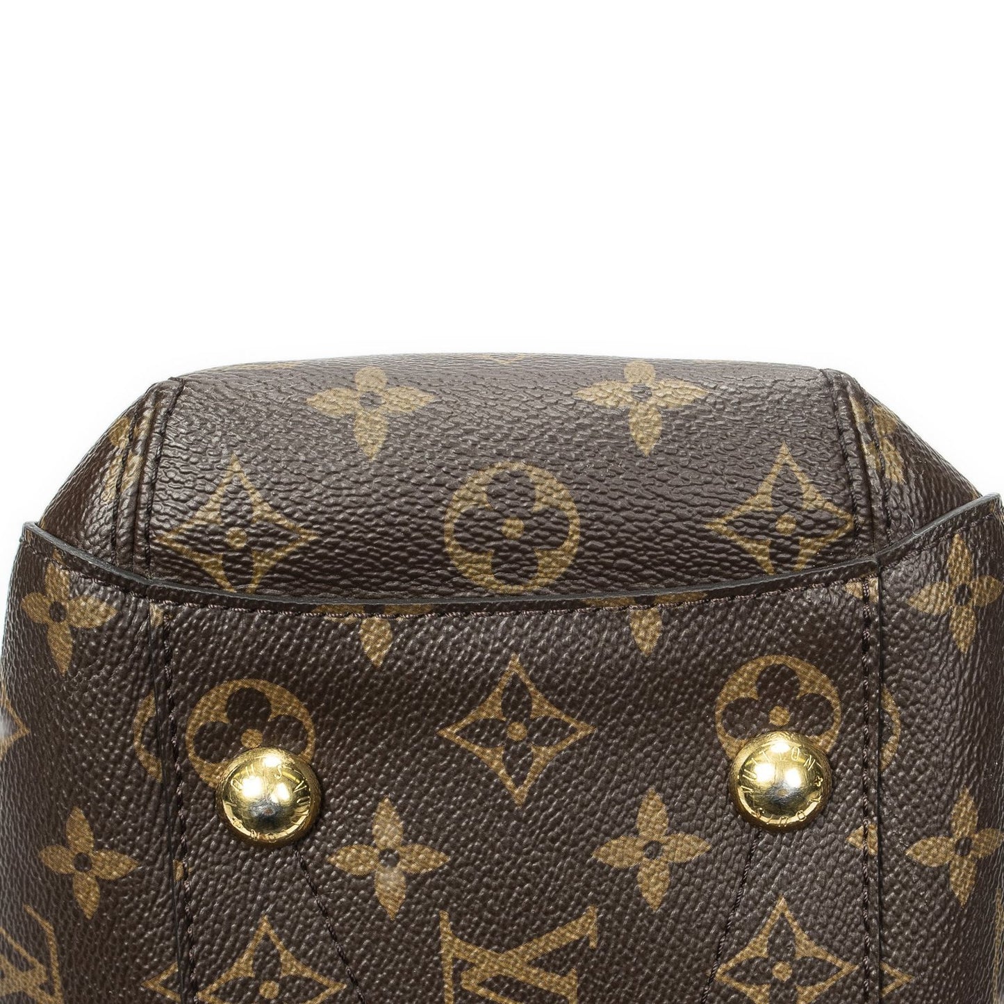 Louis Vuitton Montaigne Brown Monogram Canvas Messenger Bag — view 7