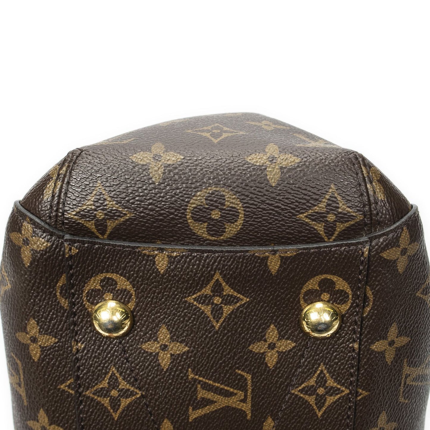 Louis Vuitton Montaigne Brown Monogram Canvas Messenger Bag — view 8