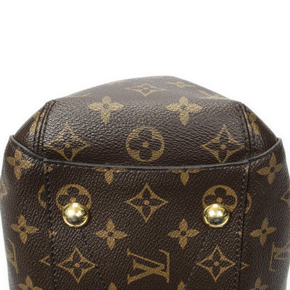 Louis Vuitton Montaigne Brown Monogram Canvas Messenger Bag — view 8