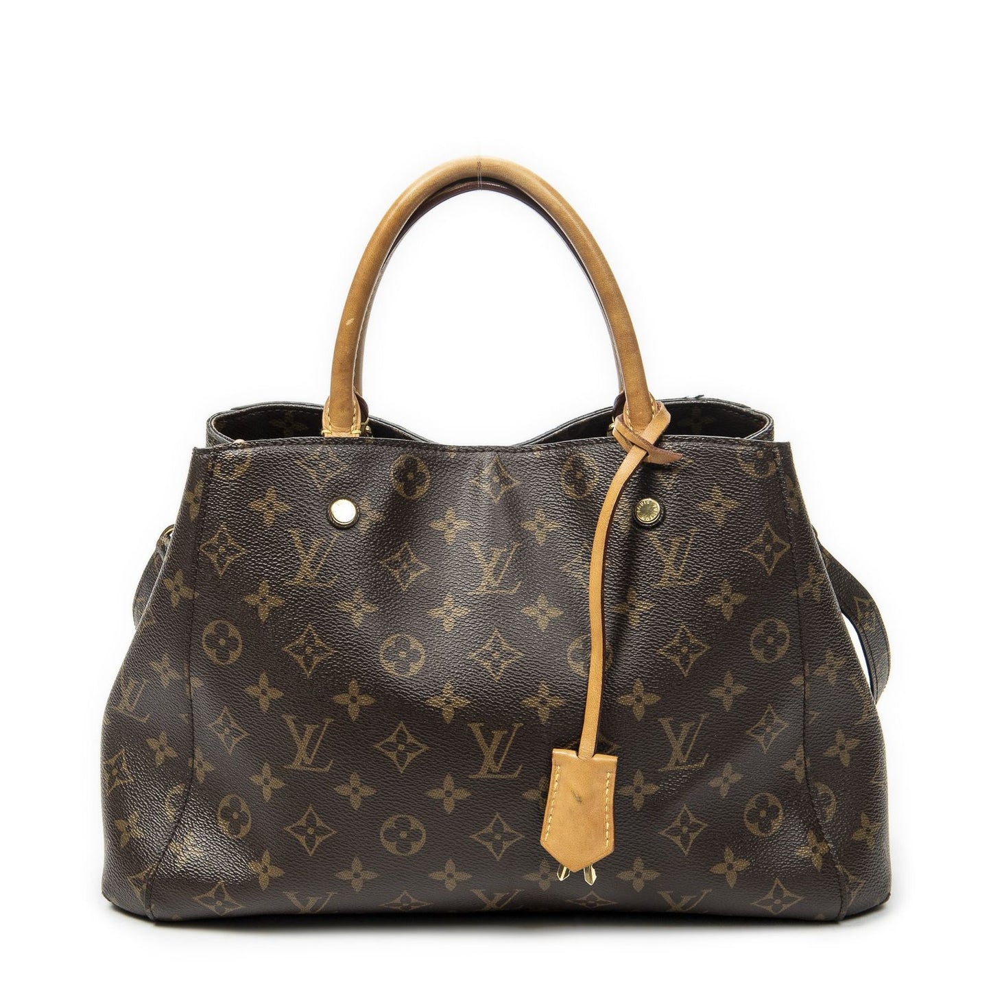 Louis Vuitton Montaigne Brown Monogram Canvas Messenger Bag