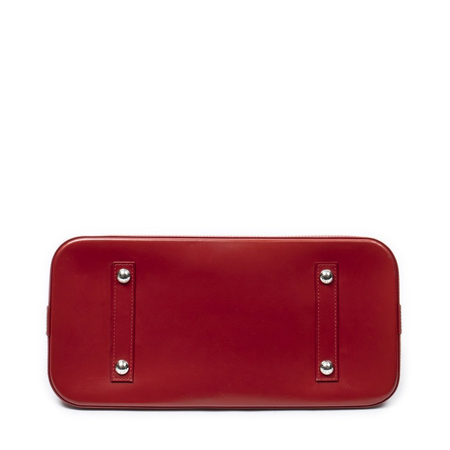 Louis Vuitton Alma Red Epi Handbag — view 6