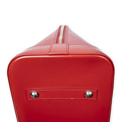 Louis Vuitton Alma Red Epi Handbag — view 8