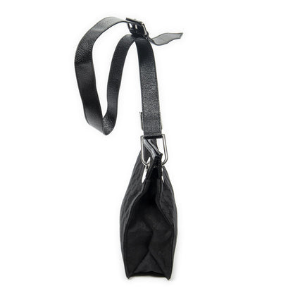 Gucci Eclipse Crossbody Shoulder Bag Black GG Canvas — view 3