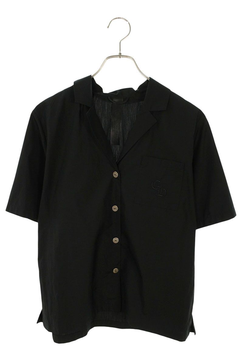 Chrome Hearts CH Embroidered Pocket Short Sleeve Shirt