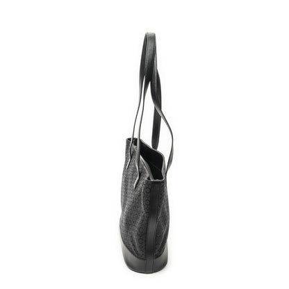 Celine Vintage Shopping Tote Black C Macadam Canvas — view 4