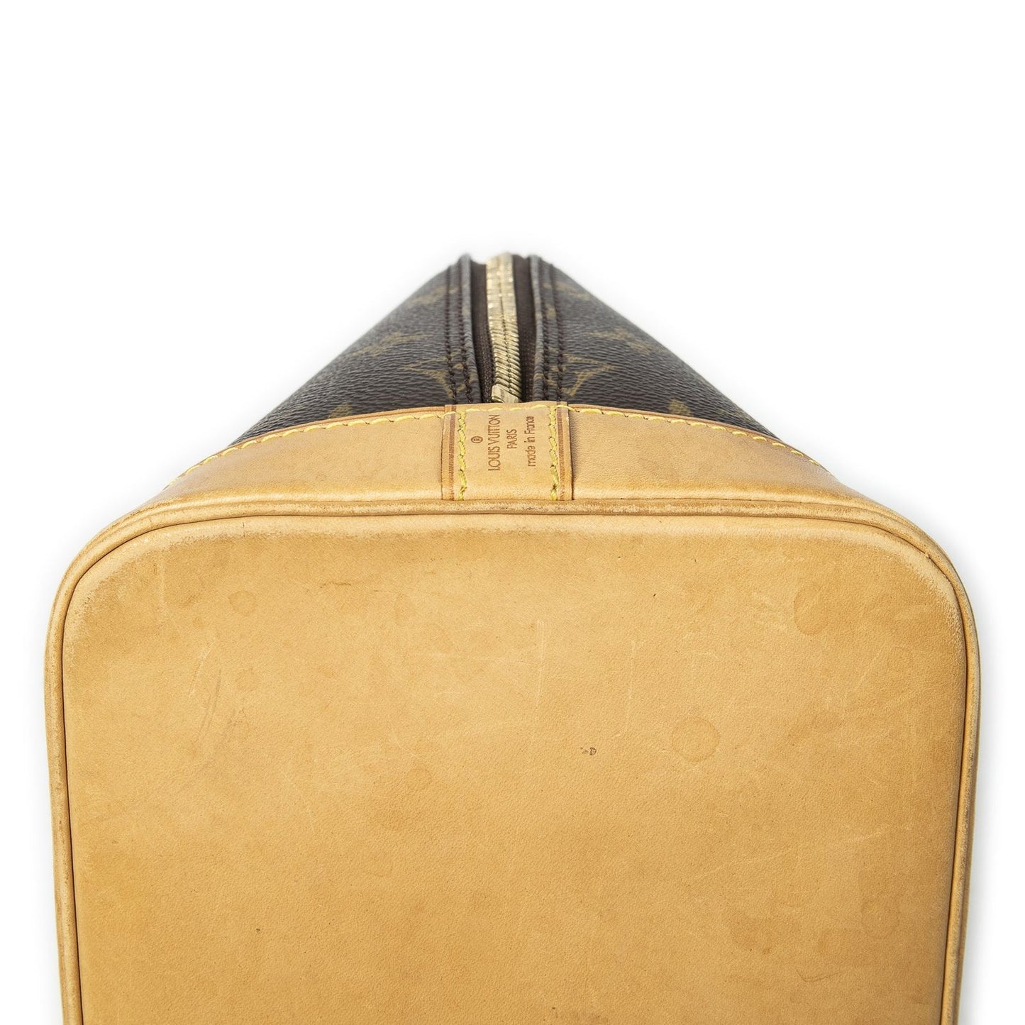 Louis Vuitton Alma Brown Monogram Canvas Handbag — view 8