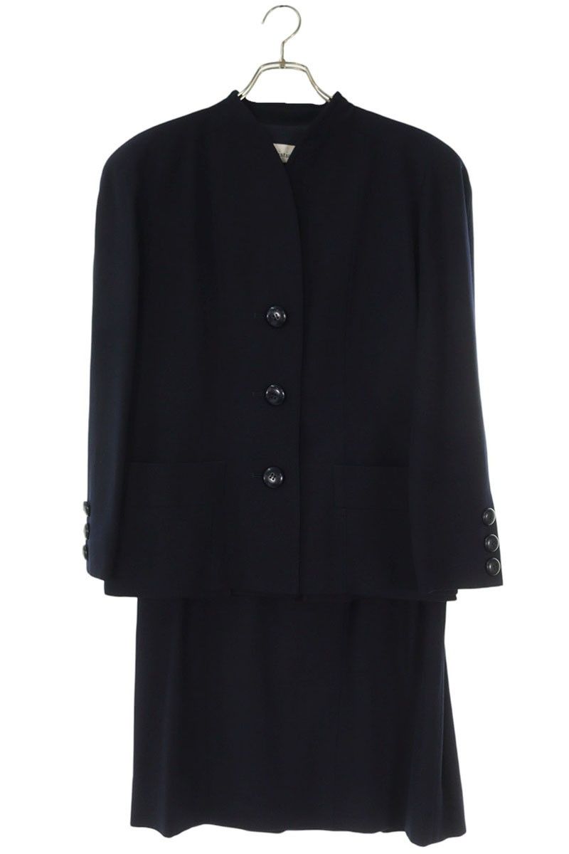 Dior 3 Button Collar Jacket Skirt Set JK