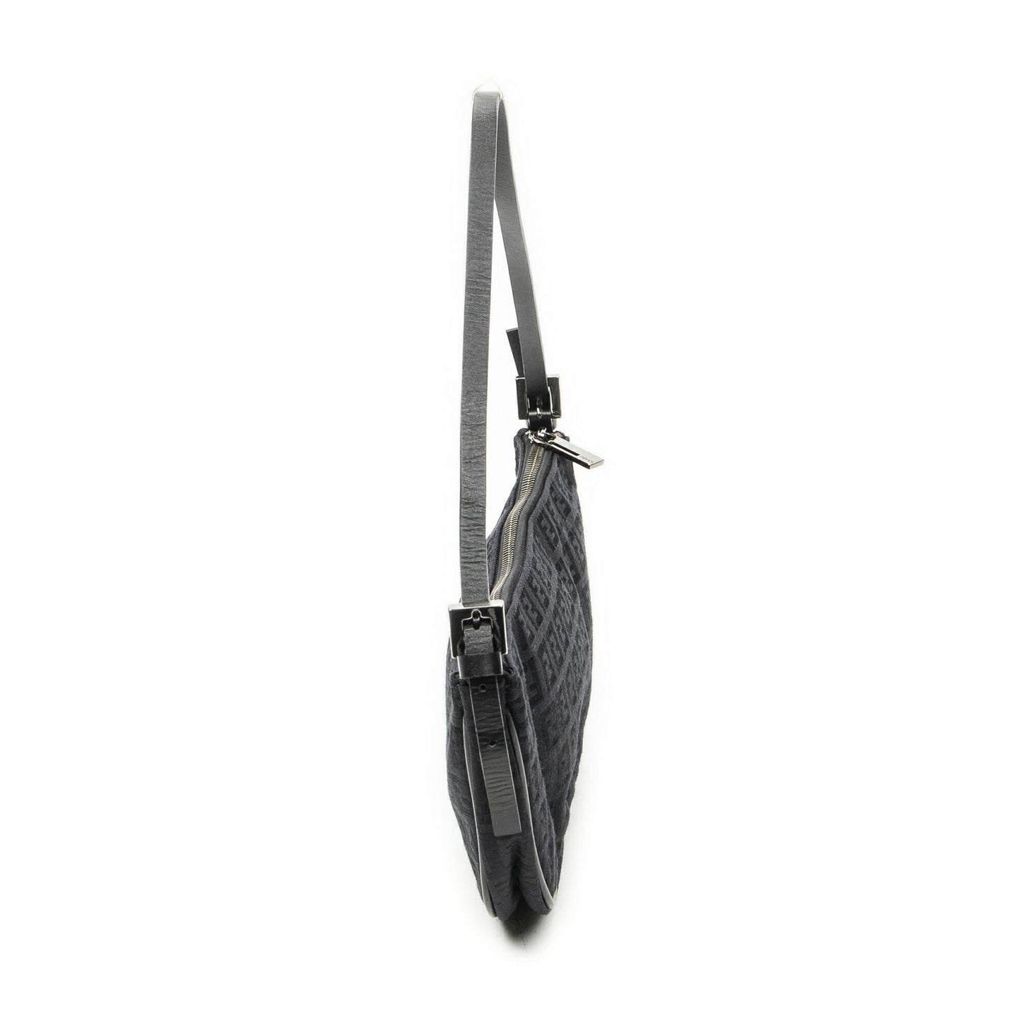 Fendi Pouch Black Zucchino Canvas — view 3