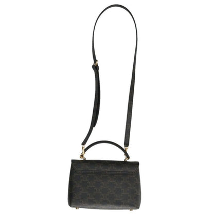 Celine Teen Nino Triomphe Canvas Shoulder Bag — view 2