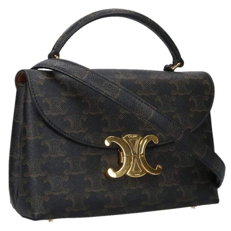 Celine Teen Nino Triomphe Canvas Shoulder Bag