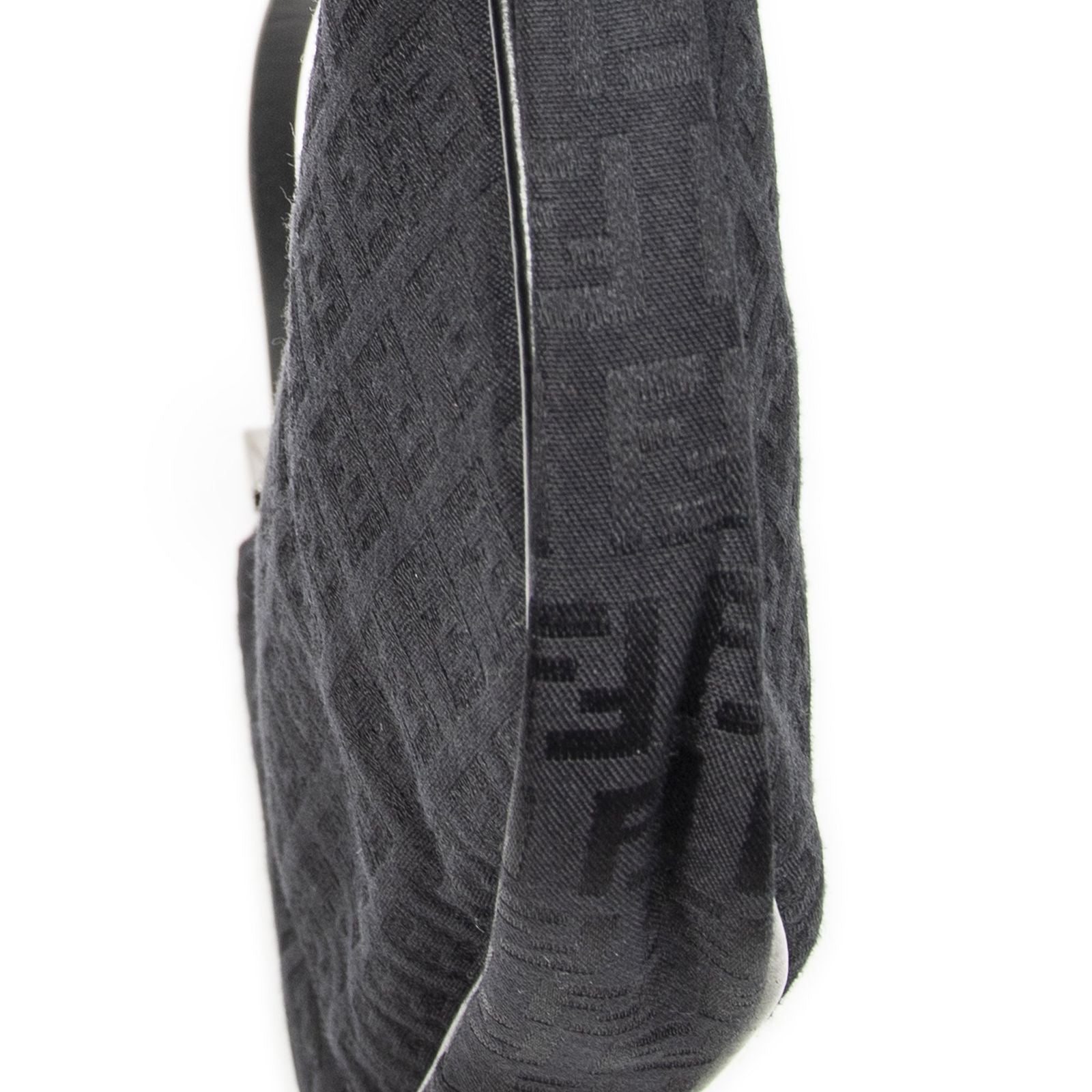 Fendi Pouch Black Zucchino Canvas — view 8