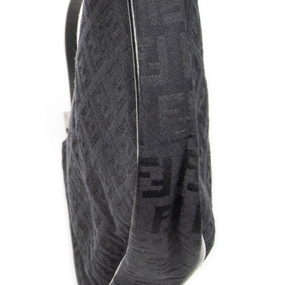 Fendi Pouch Black Zucchino Canvas — view 8
