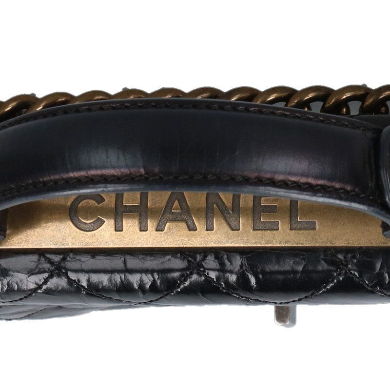 Chanel 2.55 Vintage Calfskin Chain Shoulder Bag — view 5