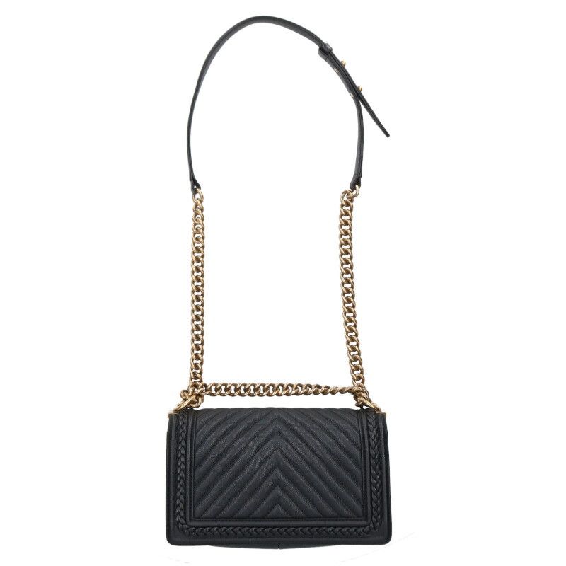 Chanel 25 Caviar Leather Chain Shoulder Bag 25 — view 2