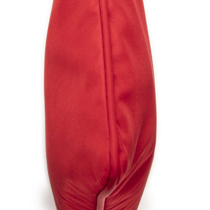 Prada Flap Clutch Red Nylon Canvas — view 7