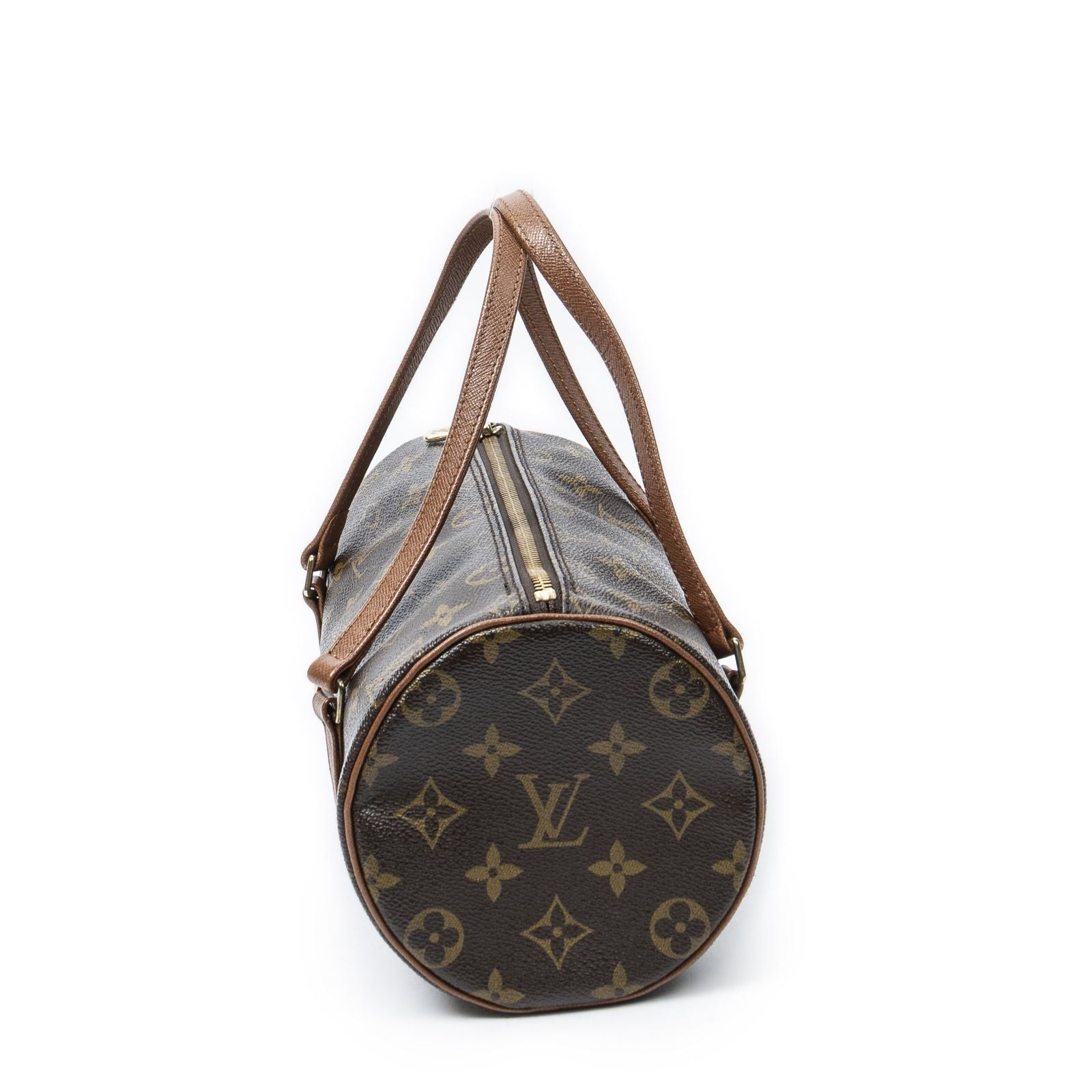 Louis Vuitton Papillon Brown Monogram Canvas Handbag — view 3
