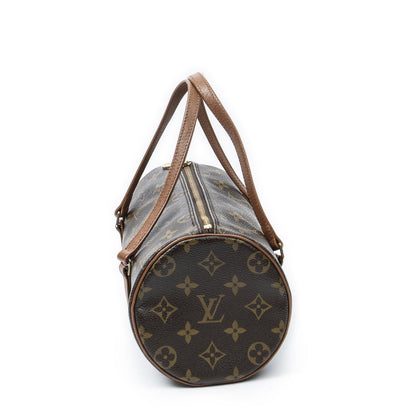 Louis Vuitton Papillon Brown Monogram Canvas Handbag — view 3