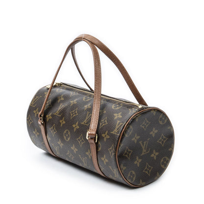 Louis Vuitton Papillon Brown Monogram Canvas Handbag — view 2