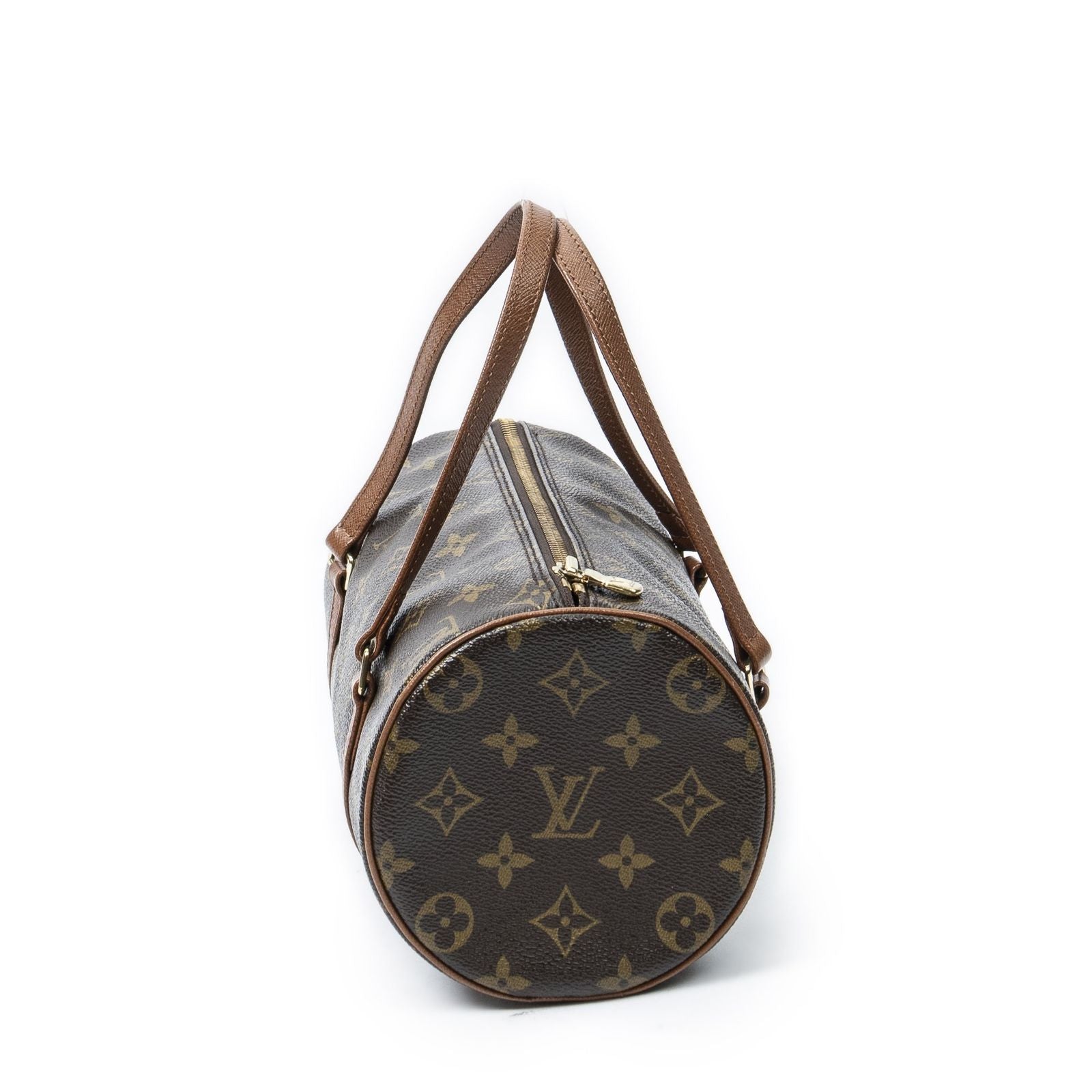Louis Vuitton Papillon Brown Monogram Canvas Handbag — view 4