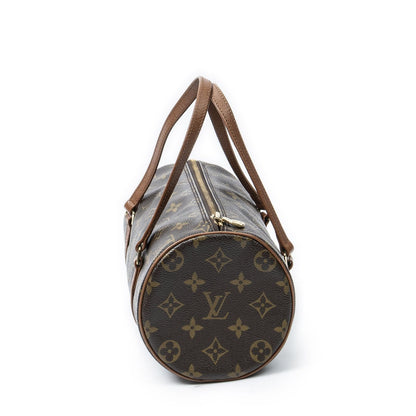 Louis Vuitton Papillon Brown Monogram Canvas Handbag — view 4