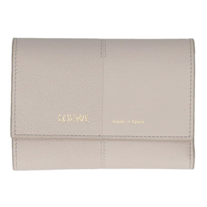 Loewe Vertical Wallet Small Slim Scarf &gray Necklace Trifold
