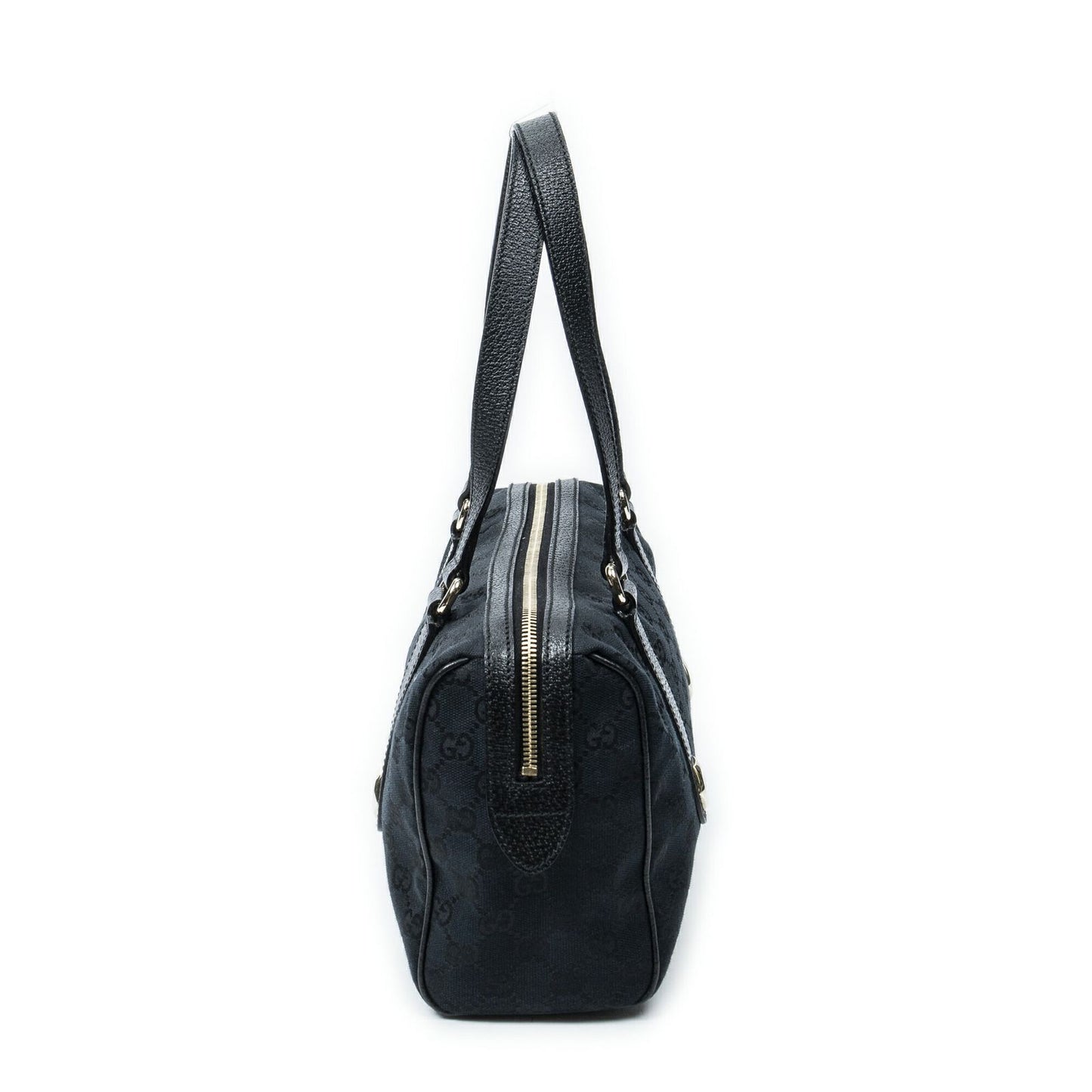 Gucci Cha Boston Black GG Canvas Messenger Bag — view 3