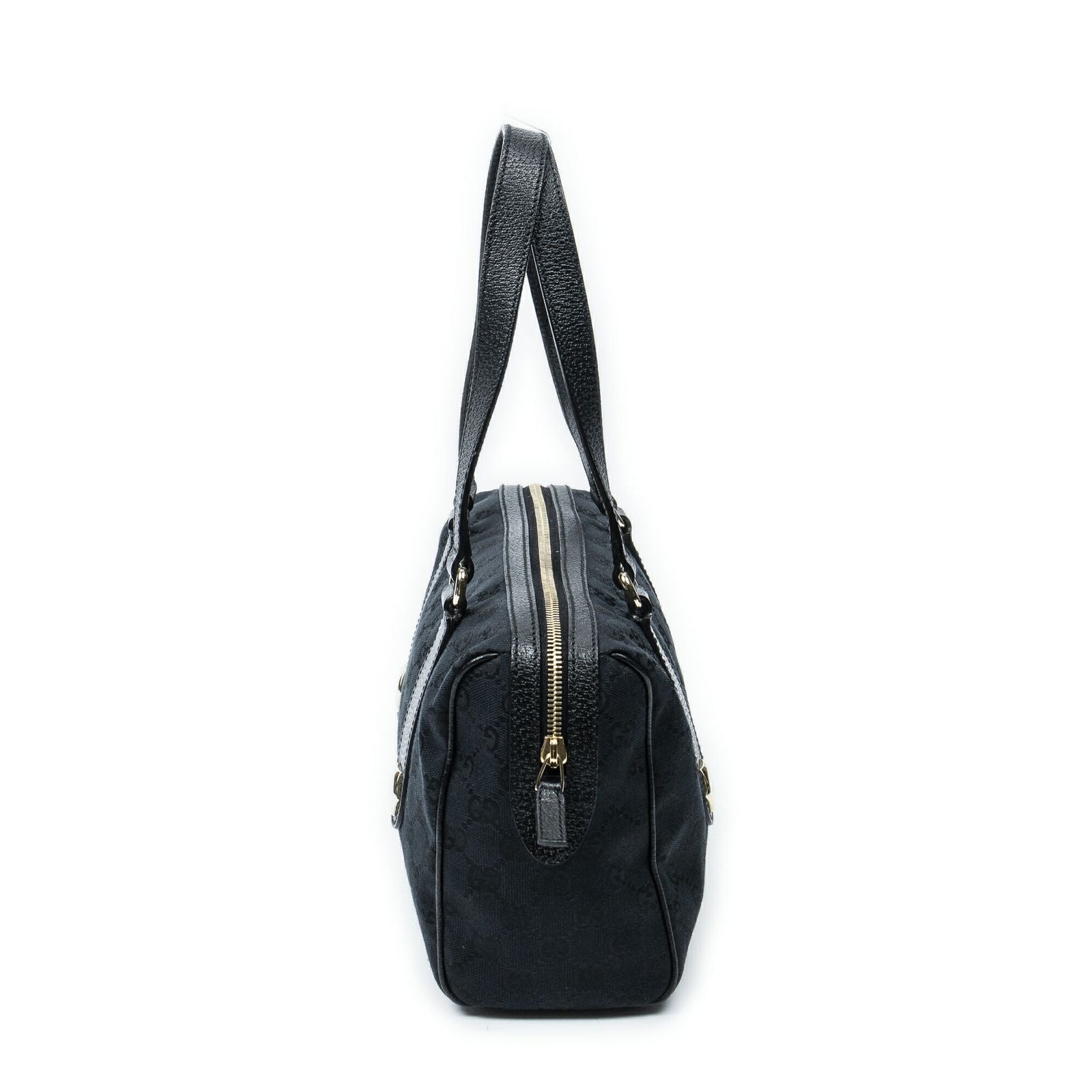 Gucci Cha Boston Black GG Canvas Messenger Bag — view 4