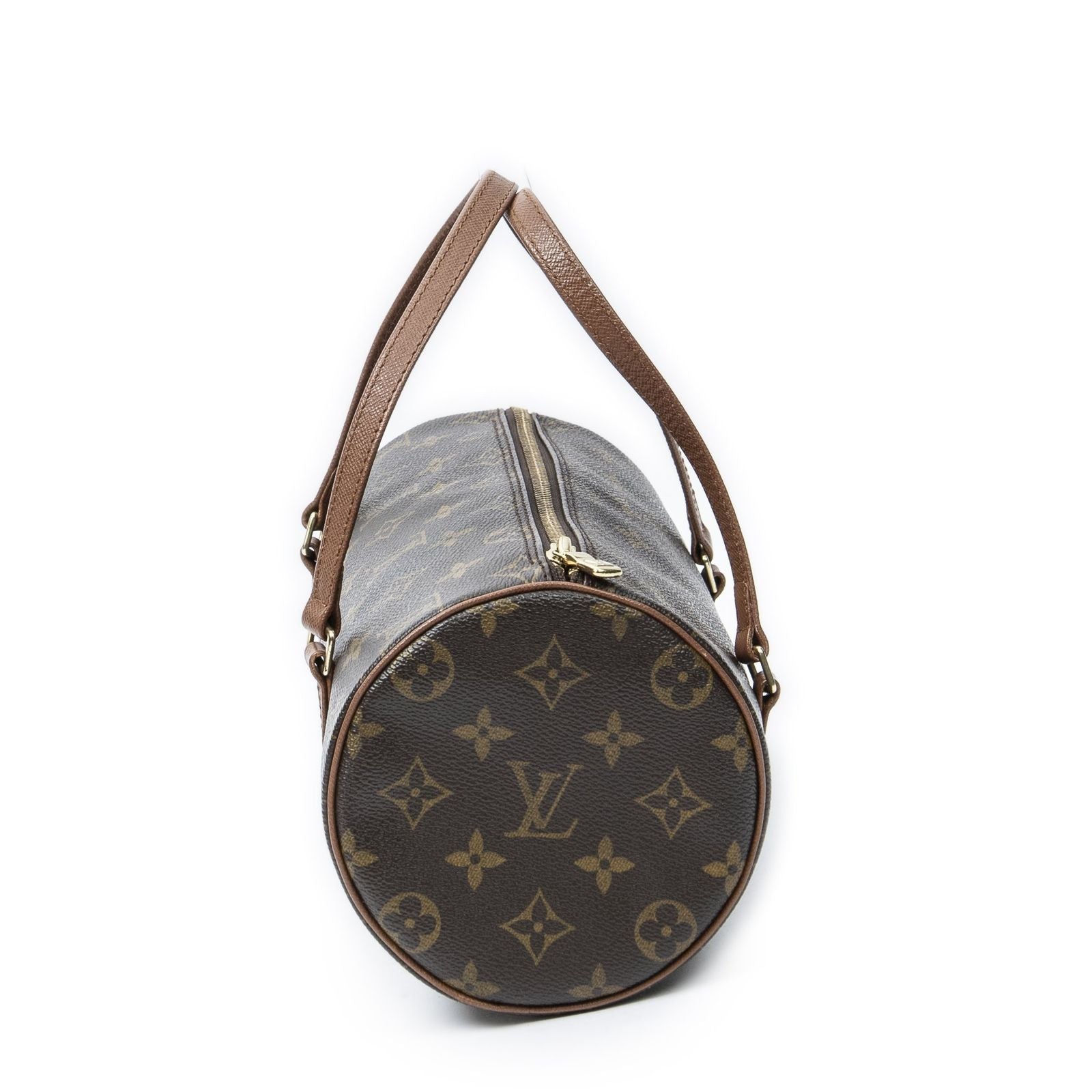 Louis Vuitton Papillon Brown Monogram Canvas Handbag — view 4