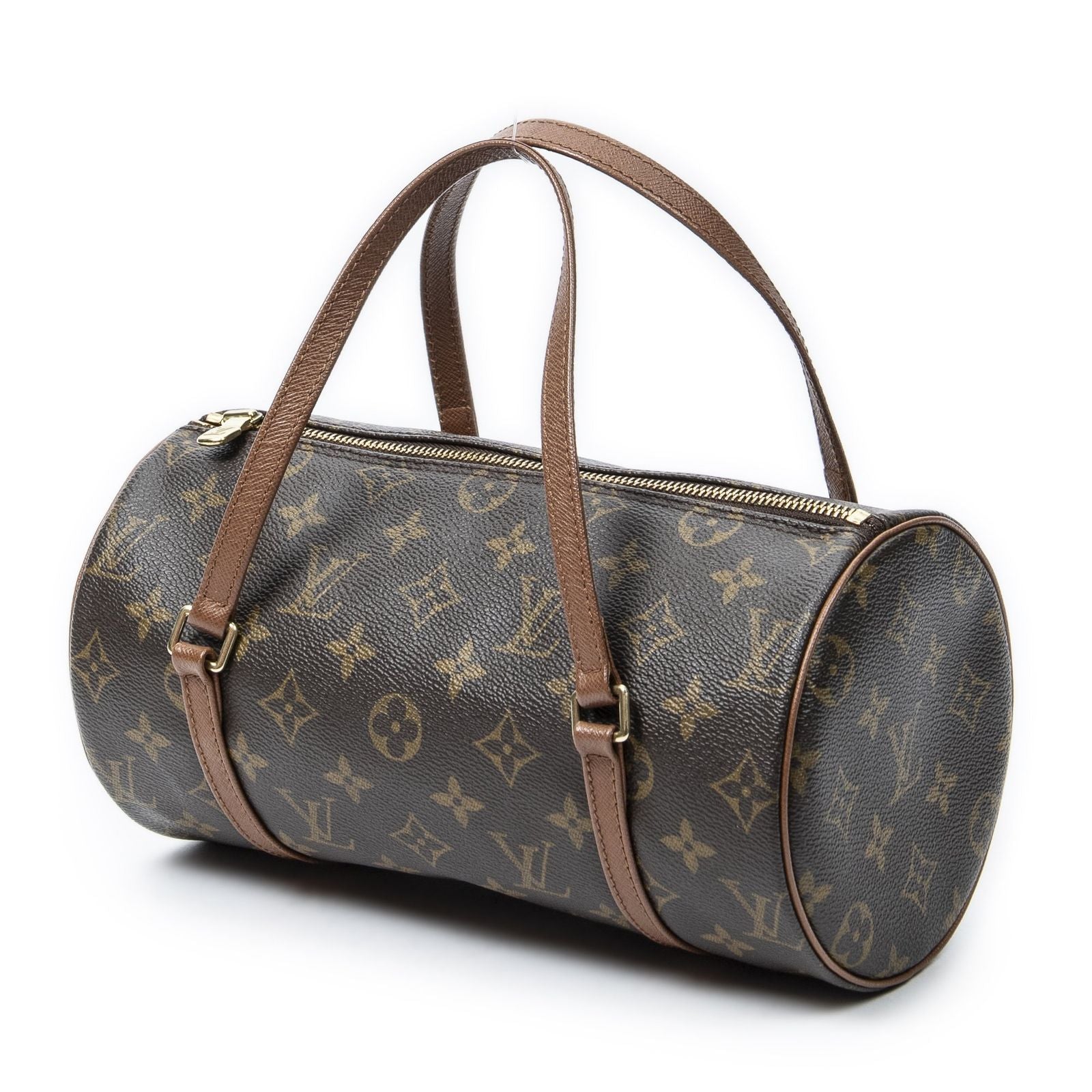Louis Vuitton Papillon Brown Monogram Canvas Handbag — view 2