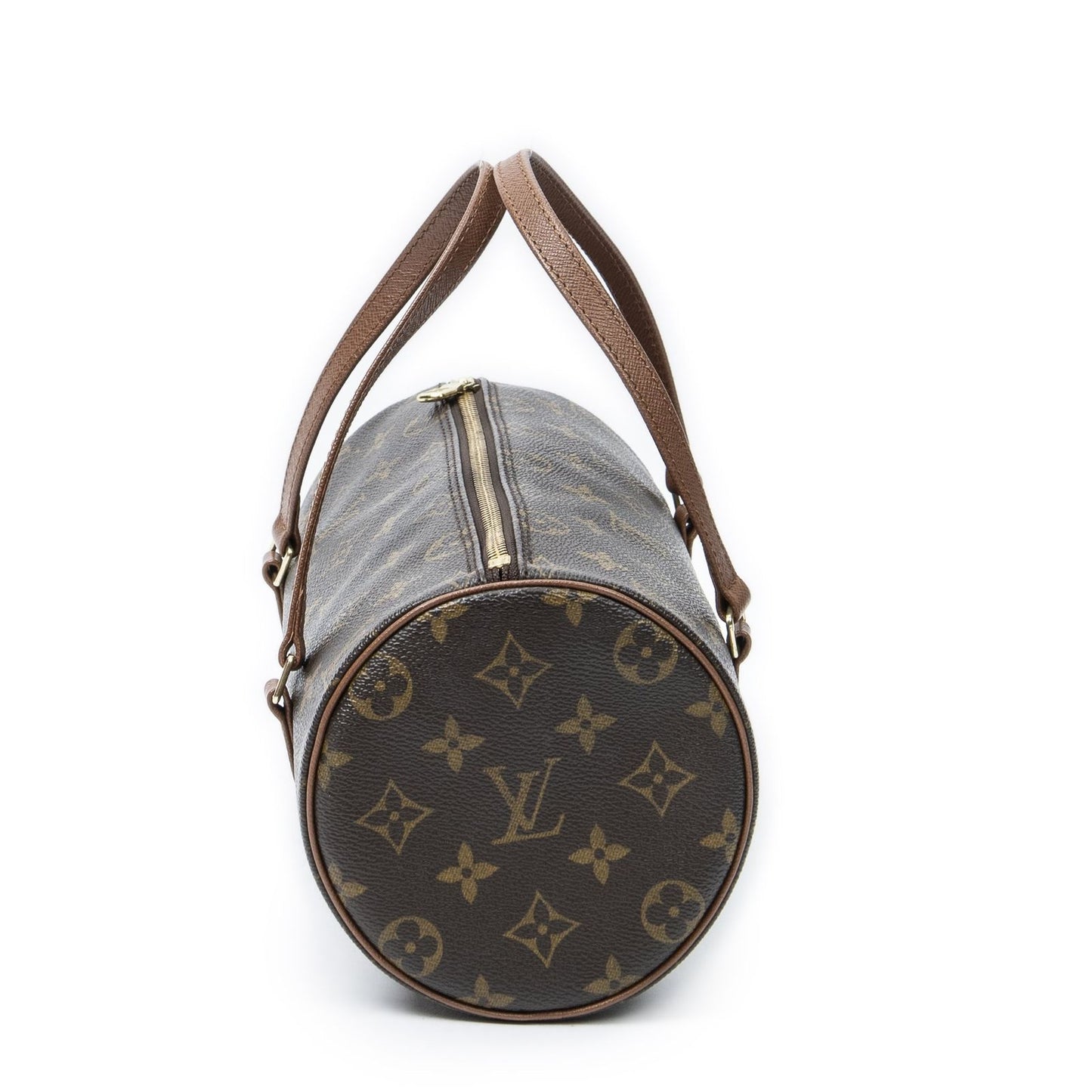 Louis Vuitton Papillon Brown Monogram Canvas Handbag — view 3
