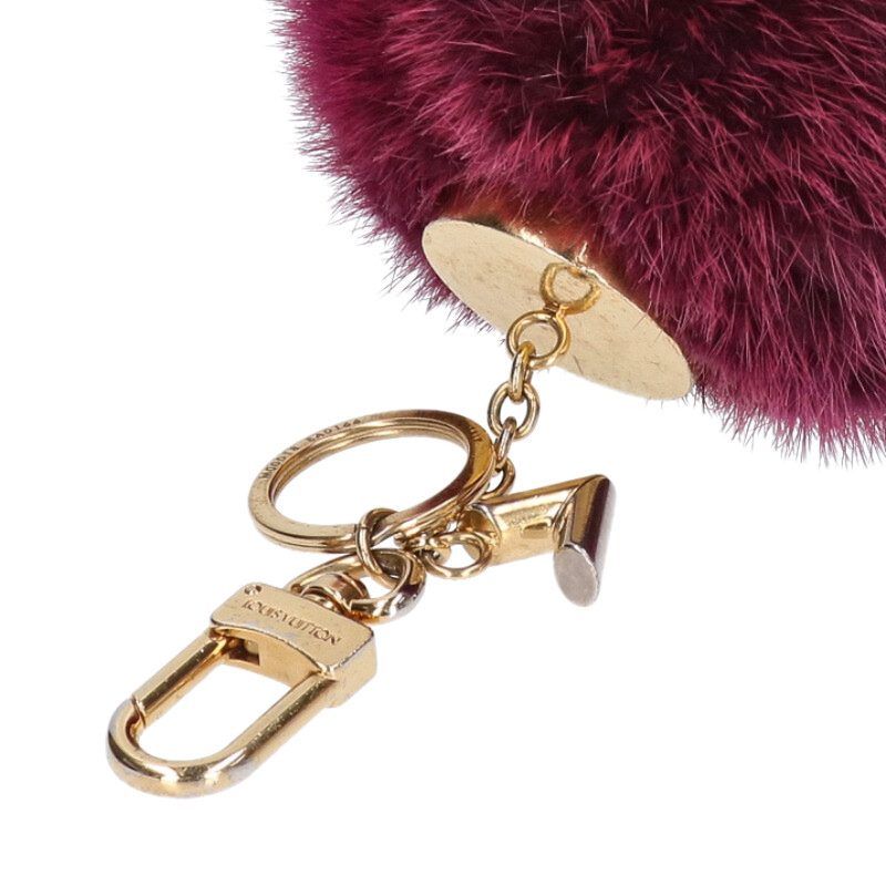 Louis Vuitton Bubble Duo Mink Clip Key Holder — view 3