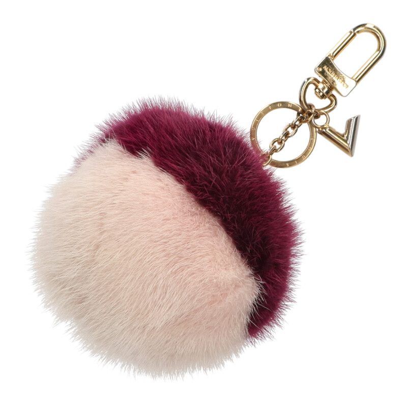 Louis Vuitton Bubble Duo Mink Clip Key Holder