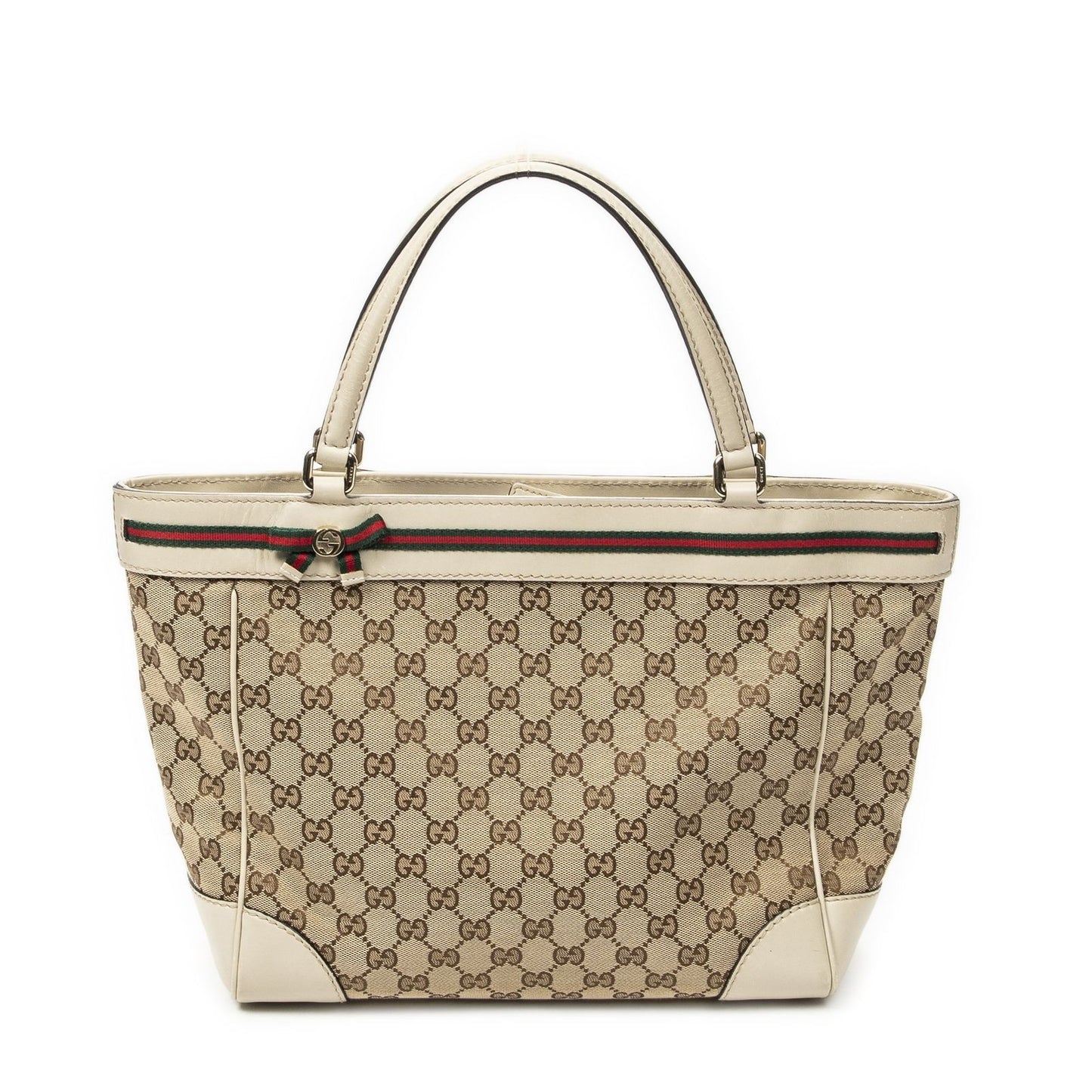Gucci Mayfair Tote Beige GG Canvas