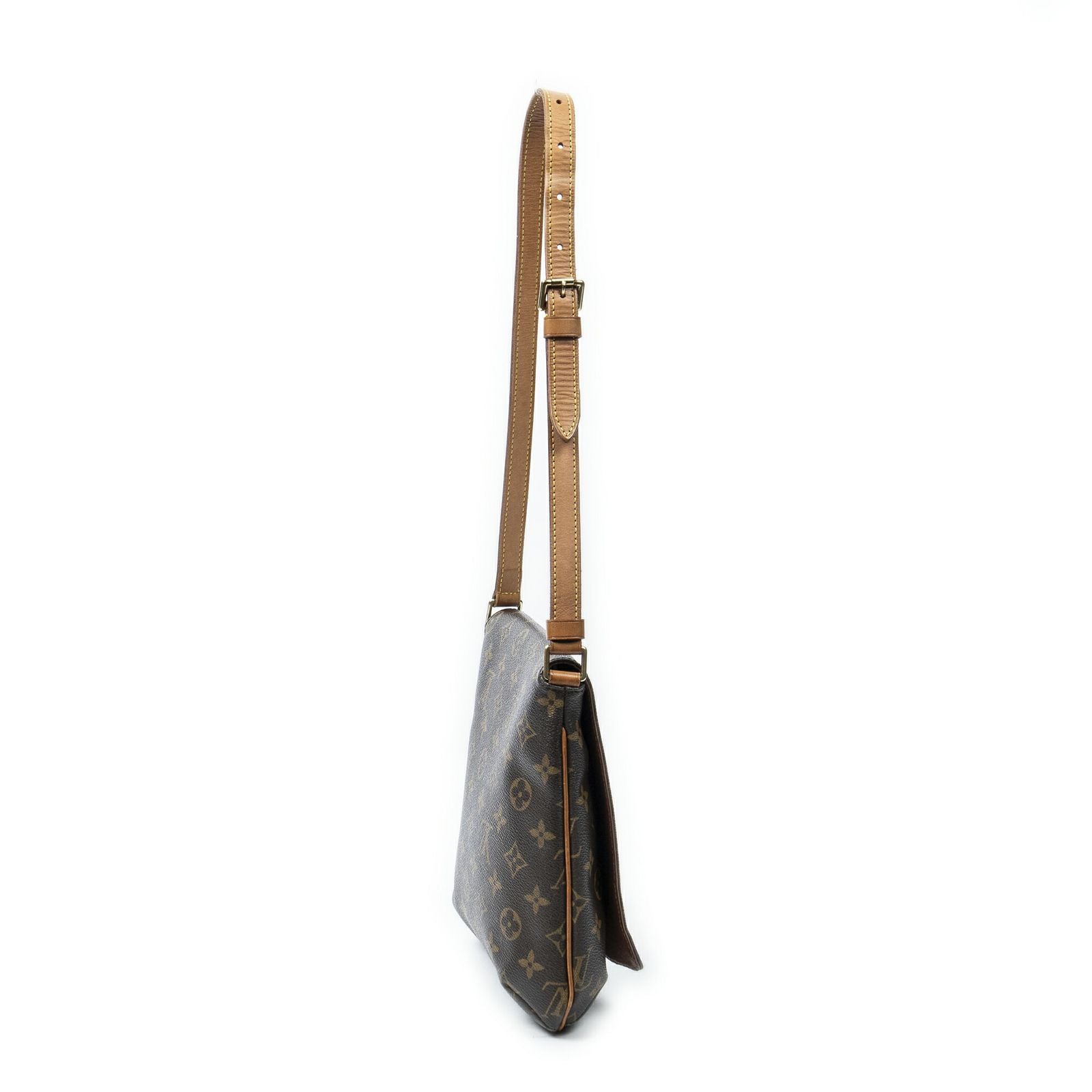 Louis Vuitton Musette Salsa Brown Monogram Canvas Messenger Bag — view 4