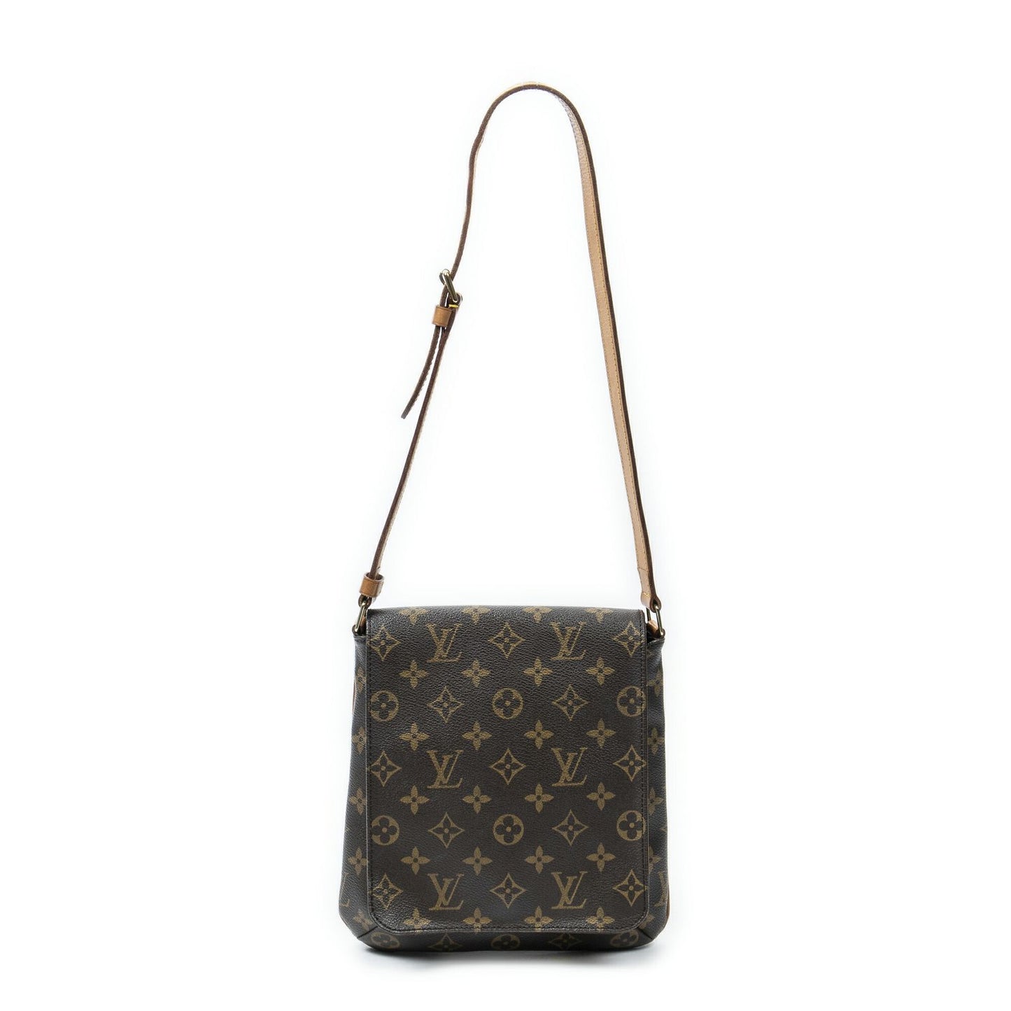 Louis Vuitton Musette Salsa Brown Monogram Canvas Messenger Bag
