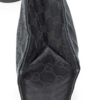 Gucci Eclipse Crossbody Shoulder Bag Black GG Canvas — view 7