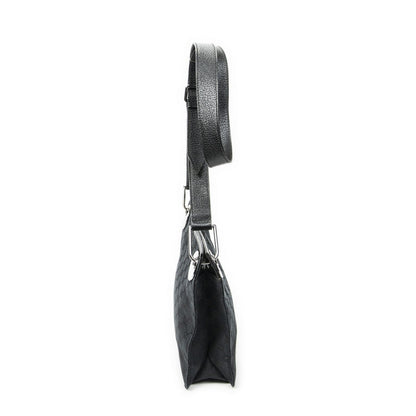Gucci Eclipse Crossbody Shoulder Bag Black GG Canvas — view 4