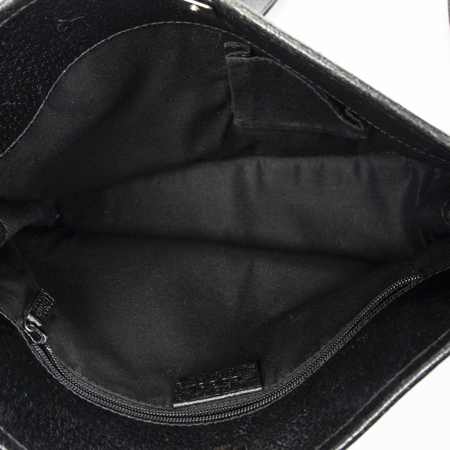 Gucci Eclipse Crossbody Shoulder Bag Black GG Canvas — view 9