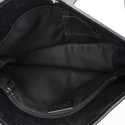 Gucci Eclipse Crossbody Shoulder Bag Black GG Canvas — view 9
