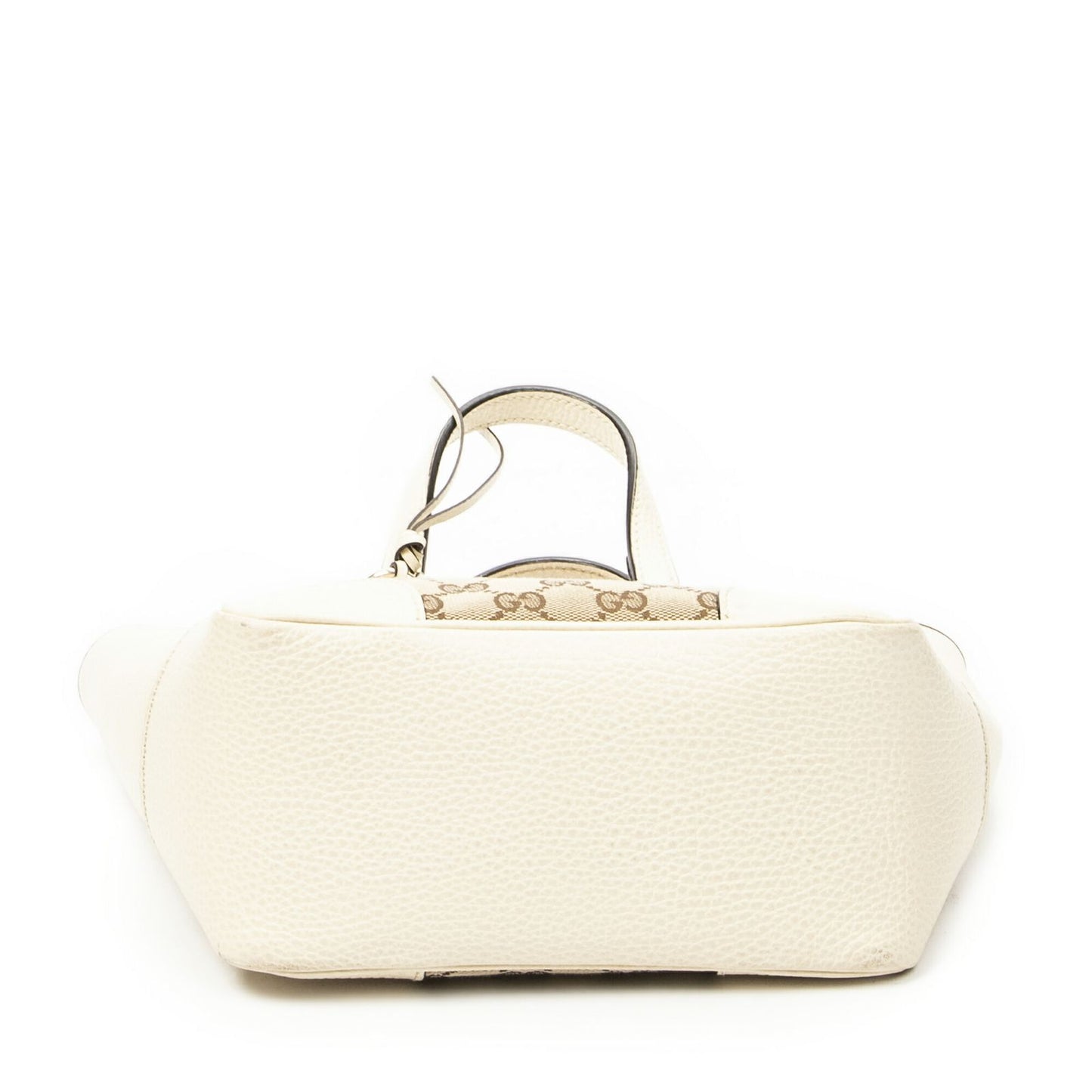 Gucci Small Bree Tote Ivory Beige GG Canvas — view 6