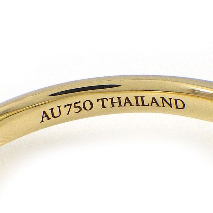 Tiffany & Co Ring Sugar Stack Cabochon Cut Blue Topaz 18k Yellow Gold — view 4