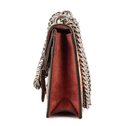 Gucci Broms Dionysus Beige Burgundy Blue Muss Supreme Canvas Messenger Bag — view 3